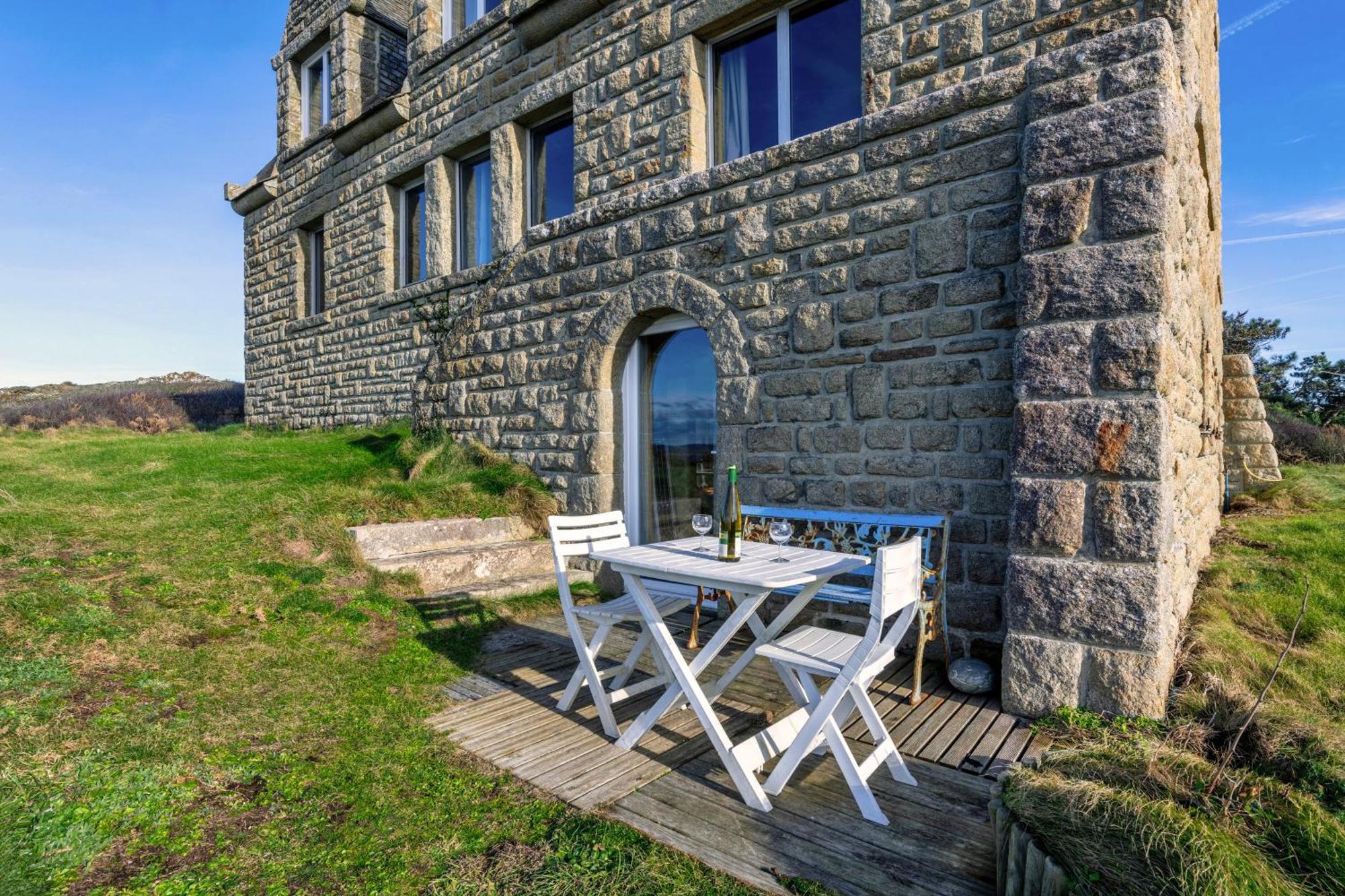 Studio Vue Sur Mer Plomodiern Exteriör bild